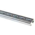 RS PRO Perforated DIN Rail Enclosure Kit, Top Hat Compatible x 20.2mm x 11.5mm