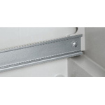 Schneider Electric Steel Unperforated DIN Rail, Top Hat Compatible, 410mm x 35mm x 7.2mm