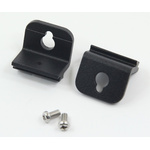 RS PRO Die Cast Aluminium Wall Bracket for Use with Extruded Aluminium Enclosures, 25 x 3 x 18mm