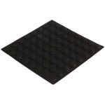RS PRO Rubber Feet for Use with Extruded Aluminium Enclosures, 12 x 5mm