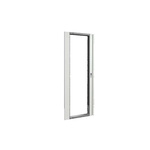 Rittal VX25 Series Grey 40U Sheet Steel Server Rack , with Swing Frame