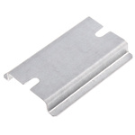Fibox Steel Unperforated DIN Rail, Top Hat Compatible, 50mm x 35mm x 7.5mm