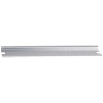 Fibox Steel Unperforated DIN Rail, Top Hat Compatible, 235mm x 35mm x 8mm