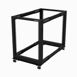 StarTech.com Black 15U Steel Server Rack , with 4-Post Frame