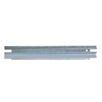 RS PRO Steel Unperforated DIN Rail, Top Hat Compatible, 163mm x 15mm
