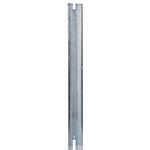 RS PRO Steel Unperforated DIN Rail, Top Hat Compatible, 145mm x 15mm