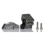 RS PRO Stainless Steel Concealed Hinge, Screw Fixing 30mm x 41mm x 17mm