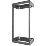 StarTech.com Black 21U Steel Server Rack , 508 x 1000 x 504mm