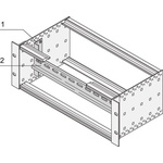 nVent SCHROFF 24565 Series Steel Subrack, 84HP, 426mm Depth