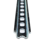 RS PRO Zinc Plated Steel DIN Rail, Terminal Block Compatible, 1000mm x 15mm x 6mm