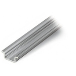 Wago Steel DIN Rail, Deep Top Hat Compatible, 2000mm x 15mm x 6mm