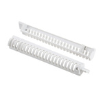 Fibox Aluminium Swing Door Set for Use with Aluminium Front Plate