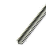 Phoenix Contact Steel Unperforated DIN Rail, Mini Top Hat Compatible, 2m x 15mm x 5mm