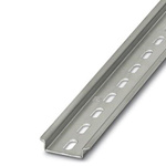 Phoenix Contact Steel Perforated DIN Rail, Top Hat Compatible, 955mm x 35mm x 7.5mm