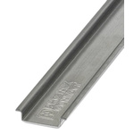 Phoenix Contact Aluminium Unperforated DIN Rail, Top Hat Compatible, 2m x 35mm x 7.5mm