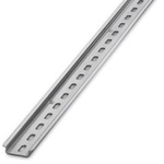 Phoenix Contact Aluminium Perforated DIN Rail, Top Hat Compatible, 2000mm x 35mm x 8mm