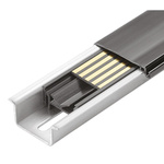 PR Electronics Steel Perforated DIN Rail, Top Hat Compatible, 500mm x 35mm x 15mm