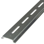 Omron Aluminium Perforated DIN Rail, Top Hat Compatible x 7.3mm x 35mm