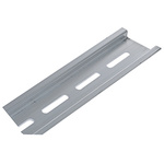 Omron Aluminium, Anodized Perforated DIN Rail, Top Hat Compatible, 1m x 35mm x 7.3mm