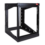 nVent Hoffman VersaRack Series Black 12U Steel Server Rack , with 4-Post Frame