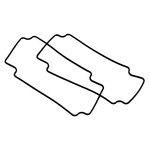 Hammond Silicone Gasket for Use with 1554 & 1555 C, C2 & D2 Enclosures, D