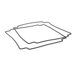 Hammond Silicone Gasket for Use with 1554 & 1555 Q & Q2 Enclosures
