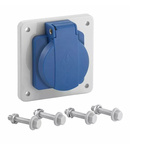 Gunther Spelsberg AK3 Series Socket for Use with Small Distribution Boards, 75 x 75 x 29mm