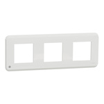 Schneider Electric New Unica Series Thermoplastic Frame, 227 x 85 x 10mm