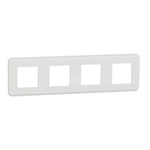 Schneider Electric New Unica Series Thermoplastic Frame, 298 x 85 x 10mm