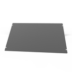 Hammond 1441 Series Steel Bottom Plate for Use with Steel Chassis, 10 x 17 x 2in