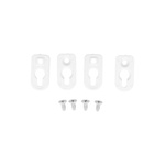 Hammond 1556 Series ABS Plastic Accessory Kit for Use with General Purpose Enclosure, 51 x 51 x 5mm