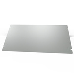 Hammond 1441 Series Steel Bottom Plate for Use with Steel Chassis, 8 x 16 x 2in