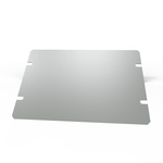 Hammond 1441 Series Steel Bottom Plate for Use with Steel Chassis, 4 x 6 x 2in