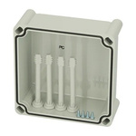 Fibox Polycarbonate Cover, 190 x 190 x 80mm