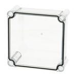 Fibox Polycarbonate Cover, 190 x 190 x 80mm