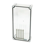 Fibox Polycarbonate Cover, 380 x 190 x 80mm