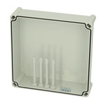 Fibox Polycarbonate Cover, 280 x 280 x 80mm