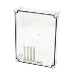 Fibox Polycarbonate Cover, 380x 280 x 80mm