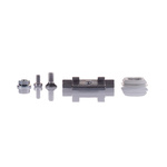 Rittal Kx Series Die Cast Zinc Hinge Cover for Use with Kx Terminal Box, 130 x 50mm