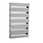 Schneider Electric NSYD Series RAL 7035 Modular Chassis, 653mm H, 455mm W For Use With Spacial CRN