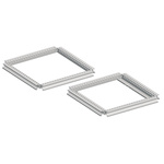 Schneider Electric NSYSFC Series RAL 7035 Top & Bottom Frame, 110mm H, 300mm W For Use With Rear panel, Side panel,