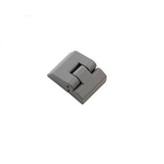 Rose Aluminium External Hinge Set for Use with Enclosureet 2 pcs)