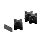 Rittal AX Series Plastic Corner Inlay for Use with Plastic Gland Plate
