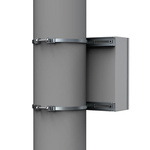 nVent HOFFMAN EPF Series Mild Steel Pole Mounting Kit, 35 x 396 x 25mm