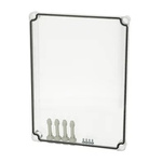 Fibox Polycarbonate Cover, 380 x 280 x 30mm