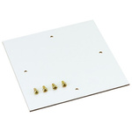 Spelsberg Plastic Mounting Plate, 3mm H, 90mm W, 90mm L for Use with TK Enclosure