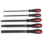 RS PRO 200mm, Second Cut Engineers File Set With Soft-Grip Handle