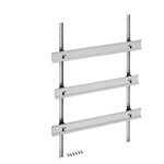 Spelsberg Galvanised Steel Mounting Frame, 28mm H, 450mm W, 366mm L For Use With GEOS-L 4050 Empty Enclosure