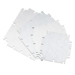 RS PRO Galvanised Steel Mounting Plate, 2mm H, 196mm W, 126mm L for Use with RS PRO 1920695 Hermetic Enclosure