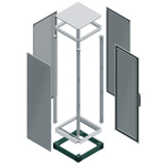 Schneider Electric NSYS Series RAL 7035 Top & Bottom Frame, 1800 H, 1m W For Use With Rear Panel